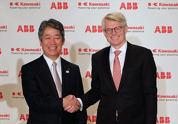 川崎重工業とABBが協働ロボ分野で協業<br>使いやすい環境を整備
